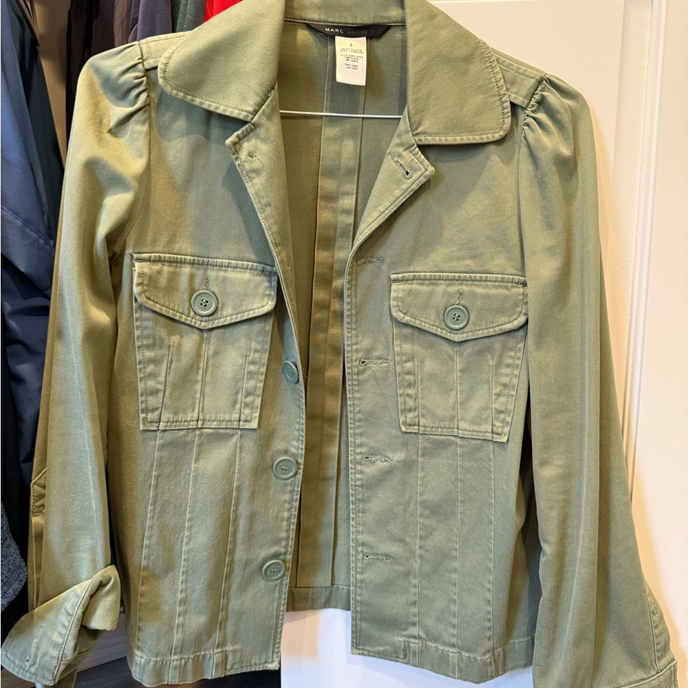 Women's Utility Green Jacket